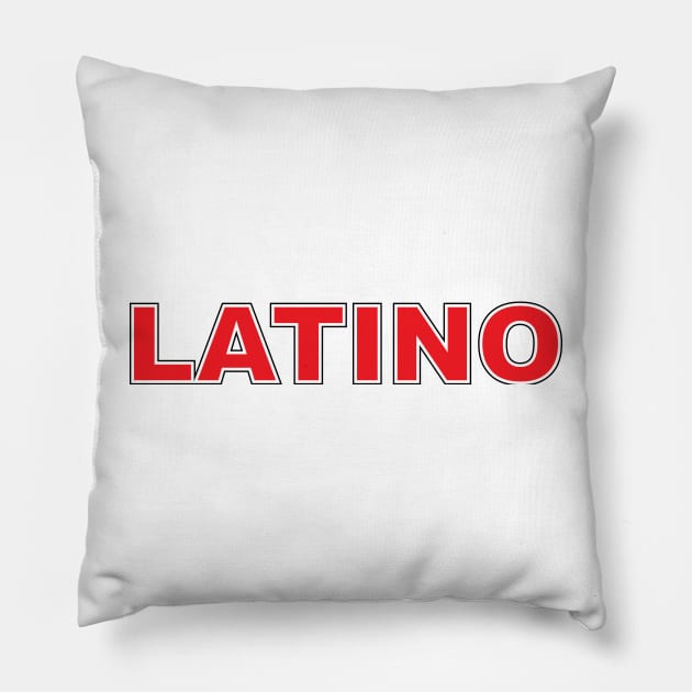 LATINO Pillow by Estudio3e