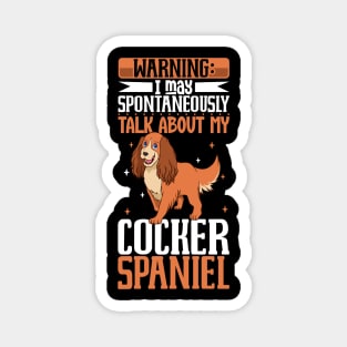 Cocker Spaniel lover Magnet