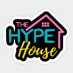 Hype House Black Design Hype House Sticker Teepublic - roblox hype house
