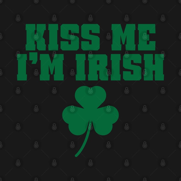 Kiss Me Im Irish Baby Tee v2 by Emma