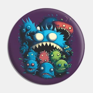 sleeping monster 6 Pin