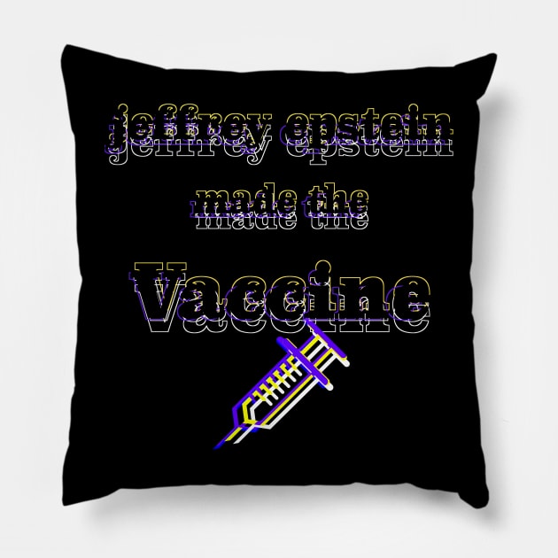 Jeffrey Epstein Pillow by psanchez