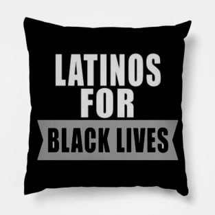 Latinos For Black Lives Pillow