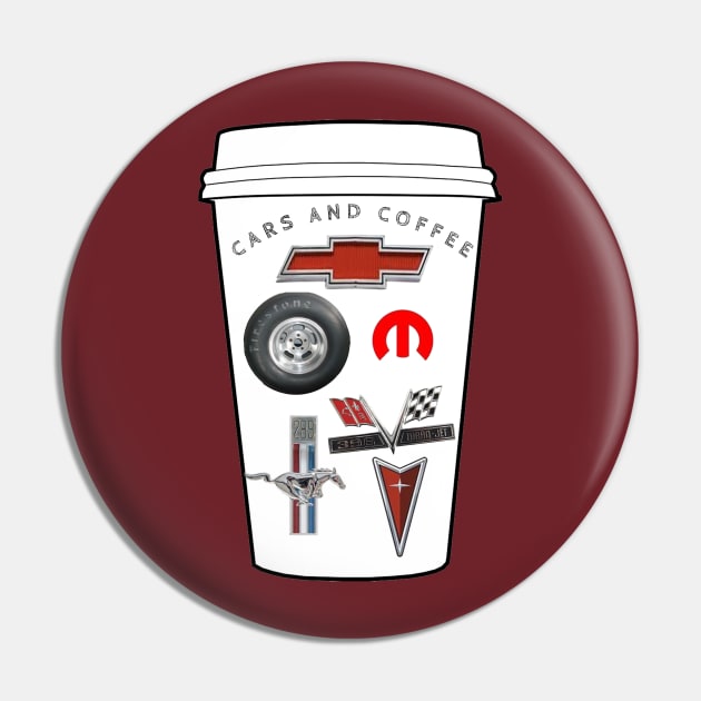 CARS AND COFFEE Pin by Cult Classics