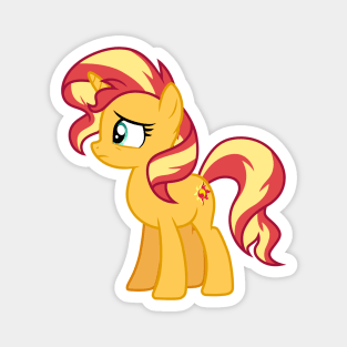 Pony Sunset 3 alternate Magnet