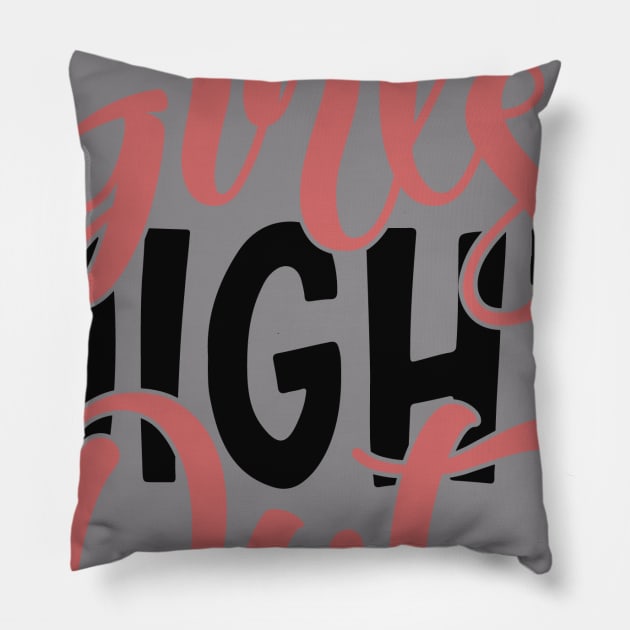 girls night out Pillow by Coolstylz