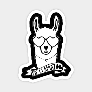 Be Llamazing Llama Magnet