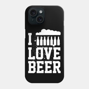 I Love Beer Phone Case