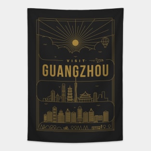 Guangzhou Minimal Lineal Poster Tapestry