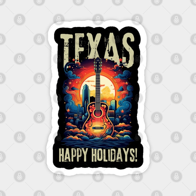 Texas Lover Magnet by FehuMarcinArt