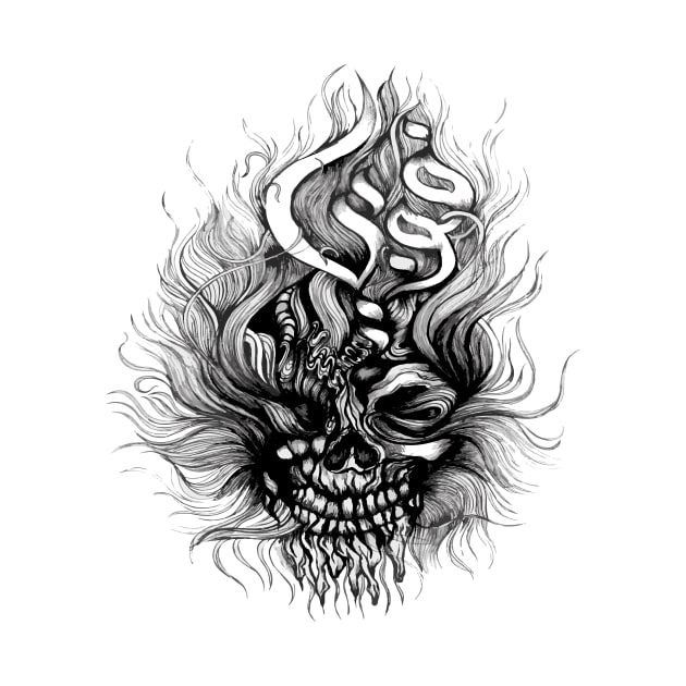 Skull Phobia Design by DoaaOrabi