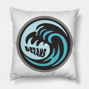 OCEANS LOGO Pillow