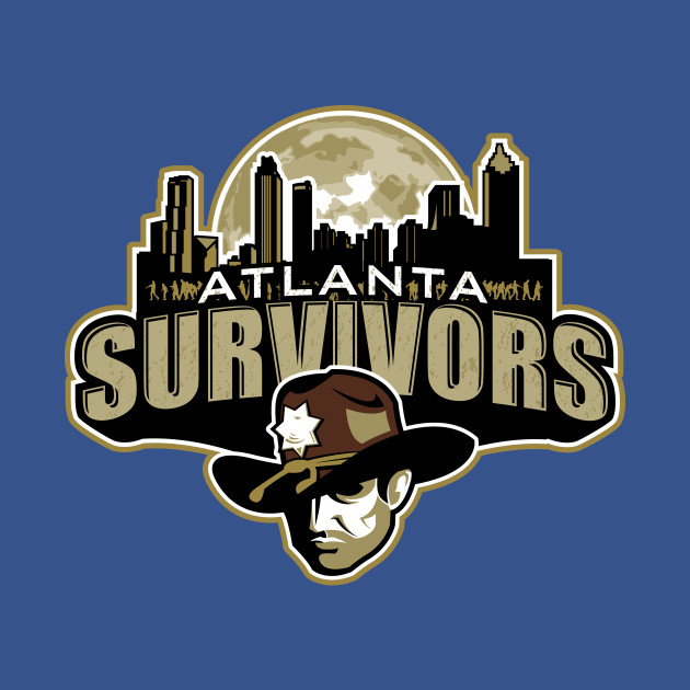 ATLANTA SURVIVORS - Zombie - T-Shirt