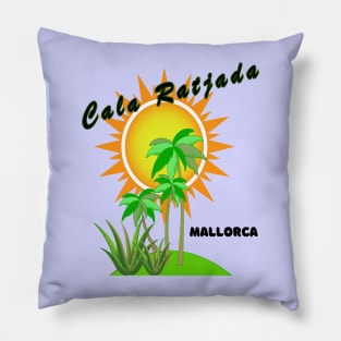 Cala Ratjada, Mallorca Spain Pillow