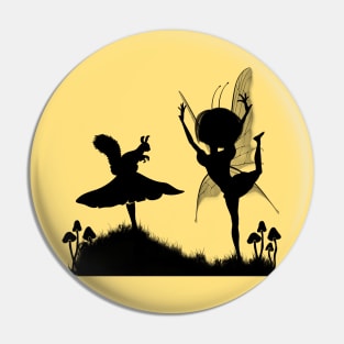 Little fairy dancing in the night Pin