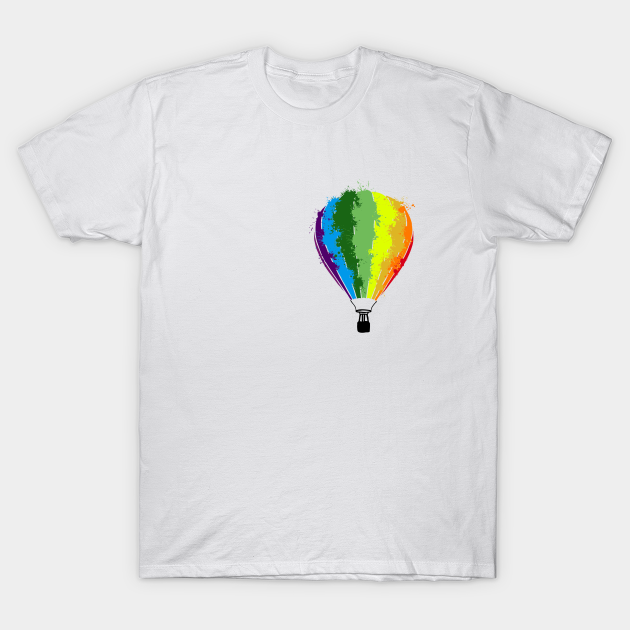 Discover colorful balloon - Hot Air Balloon - T-Shirt