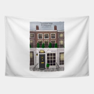 221b Baker Street Sherlock Holmes Tapestry