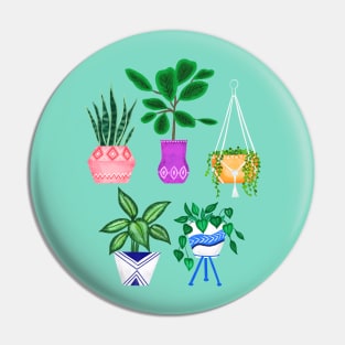 Plant Party Pin