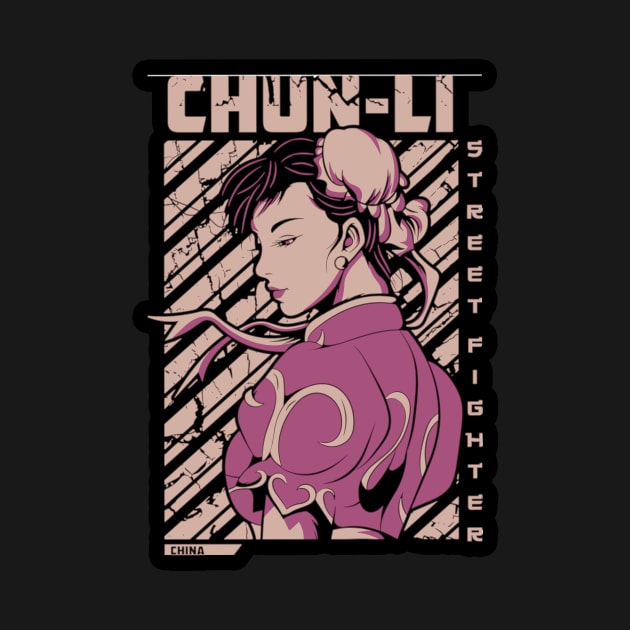 Chun Li CHINA Street Fighter fan art by SkloIlustrator