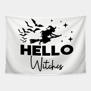 Hello Witches Tapestry