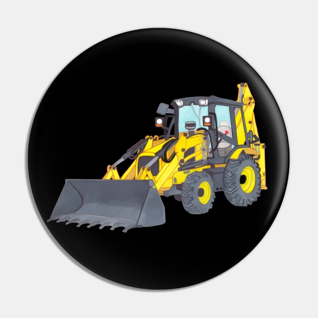 BACKHOE Pin by BeritValk