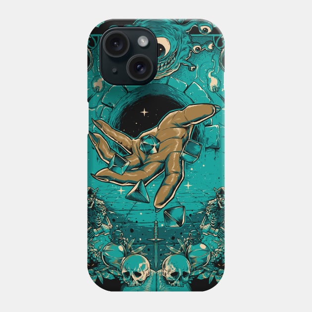 Dungeon Master Phone Case by hafaell