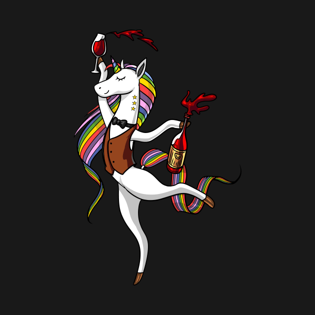 Unicorn Wine Party by underheaven