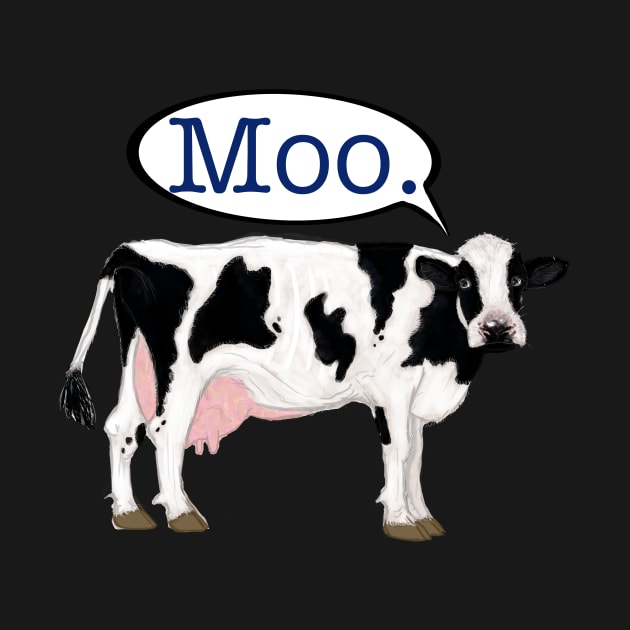 Moo Cow by AlexandraHallPinner