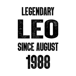 Leo Birthday August 1988 T-Shirt