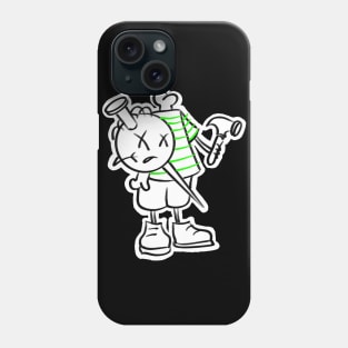 Mr. Sinmo green Phone Case