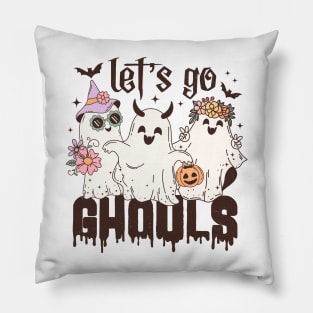 lets go ghouls Pillow