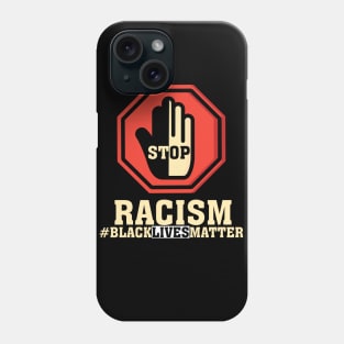 Basta al racismo Phone Case