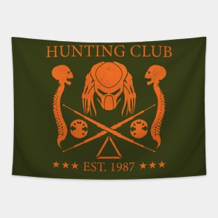 Yautja Hunting Club Tapestry