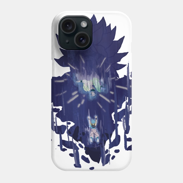 Against Gogeta's Explosive Wave:Dragon Ball Super: Broly Phone Case by Vertei