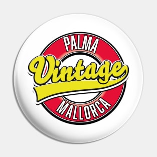 Palma Mallorca Travel logo Pin