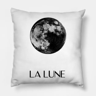 La lune monochrome Pillow