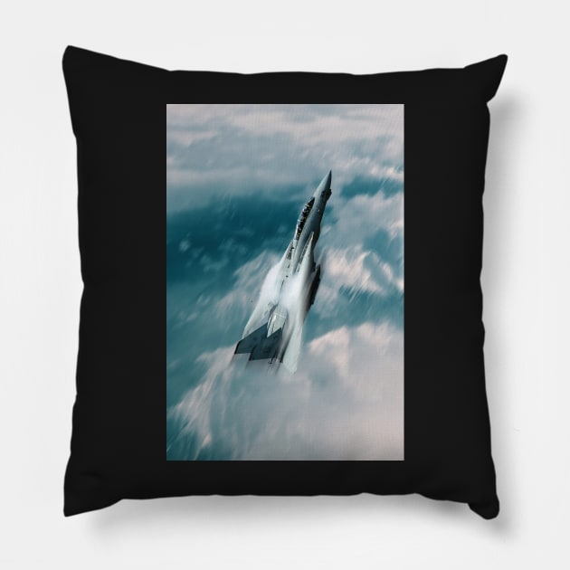 Tomcat Rocket Pillow by aviationart