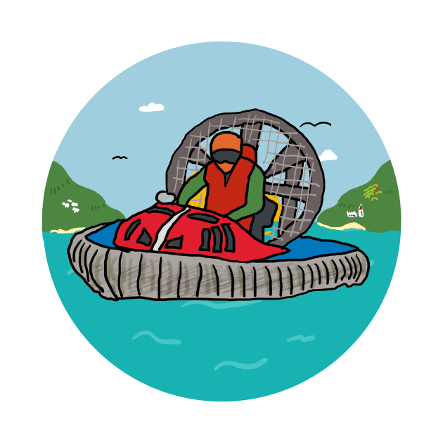 Hovercraft by Mark Ewbie