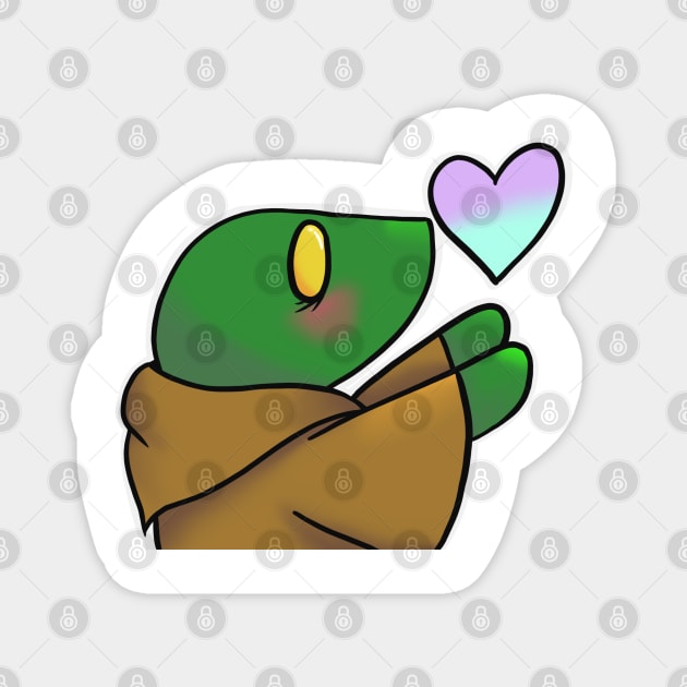 Tonberry Love, Zombie Cheshire Productions Emote Magnet by ZombieCheshire