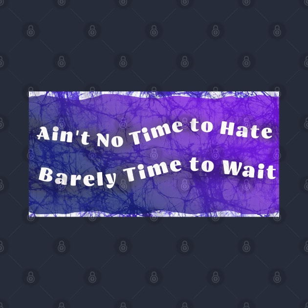 Ain't No Time to Hate Barely Time to Waste by Aurora X