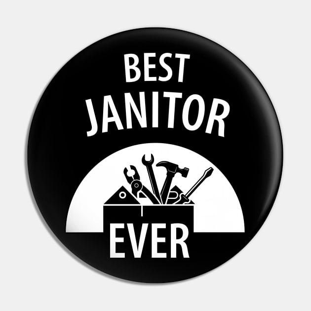 Caretaker Janitor Pin by Johnny_Sk3tch