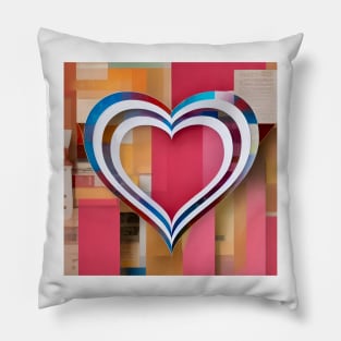 Heart Collage Pillow