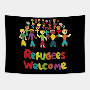 Refugees Welcome Tapestry