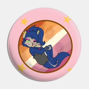 Lesbian Werewolf Pin