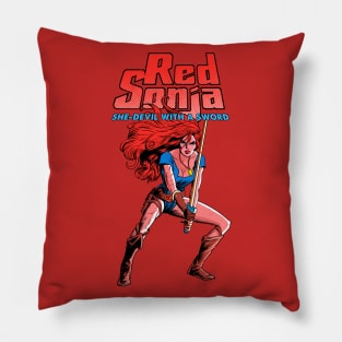 Red Sonja Pillow