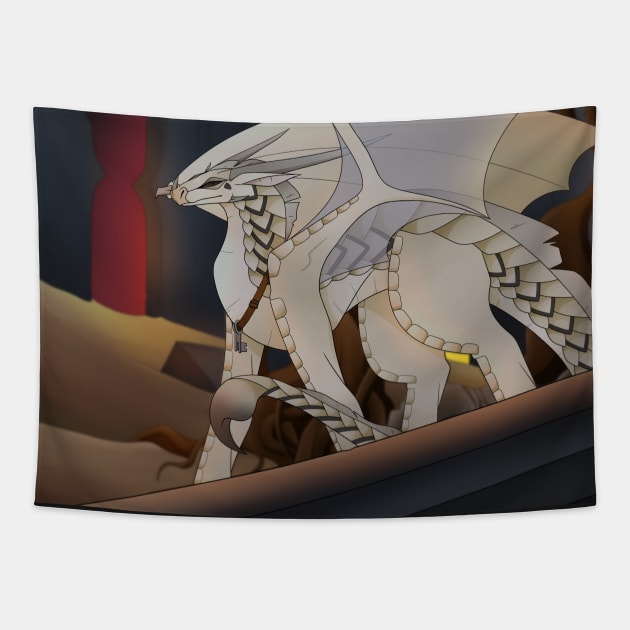 Smolder - Wings of Fire Tapestry by giratina13