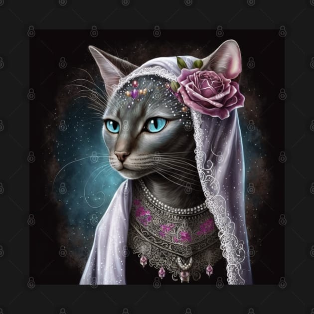 Modest Abyssinian Cat by Enchanted Reverie