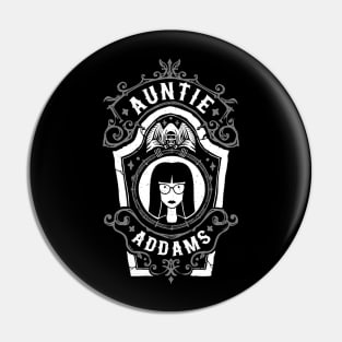 Auntie Addams Pin