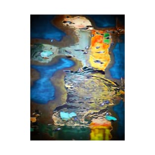 Colorful Rooftop Puddles #12 T-Shirt