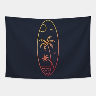 Tropical Summer Beach Vacation 2 Tapestry